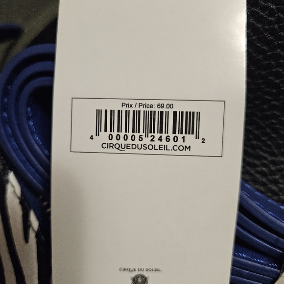 Cirque Du Soleil Black tote bag w/extra straps and makeup bag - Picture 6 of 14